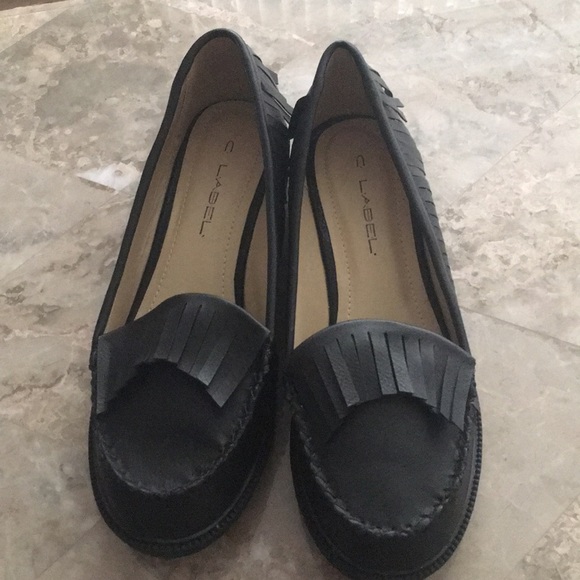 MUST GO Black Loafers Faux Leather - Picture 5 of 6